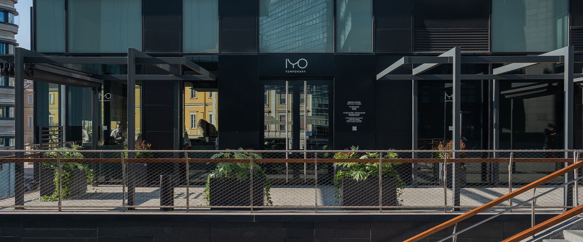 foto di IYO sceglie ancora Portanuova per il suo temporary restaurant in Piazza Alvar Aalto.