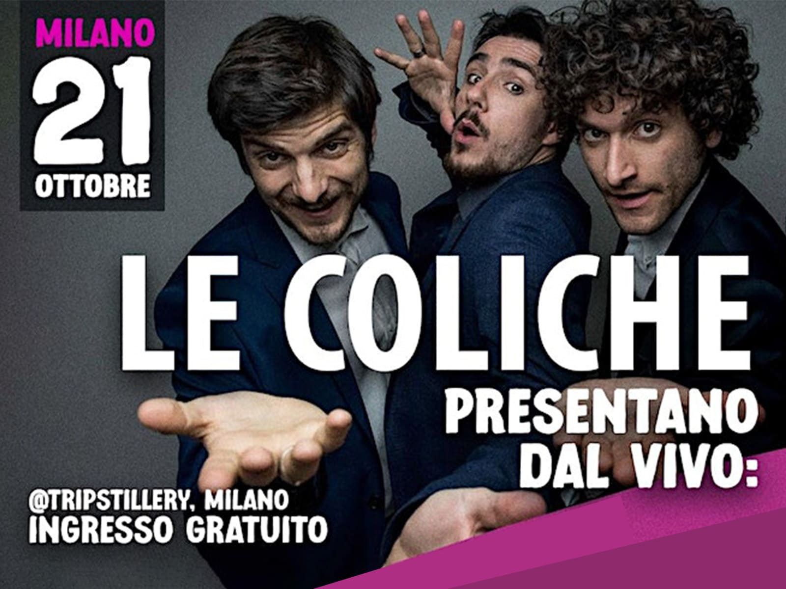 foto di Le Coliche presentano CHE AMAREZZA!