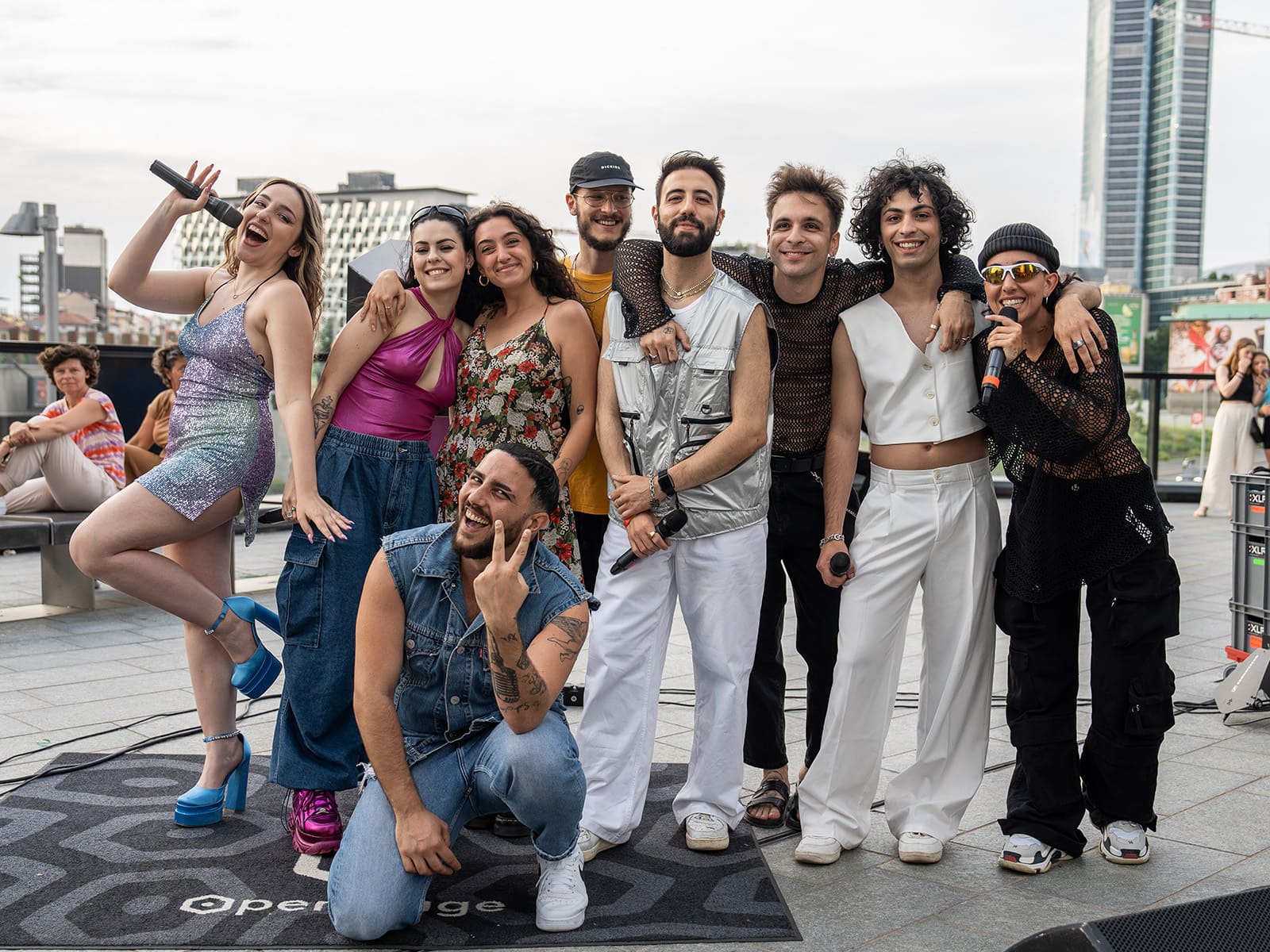 foto di In Portanuova l’ “Effetto Domino” che celebra l’inclusività