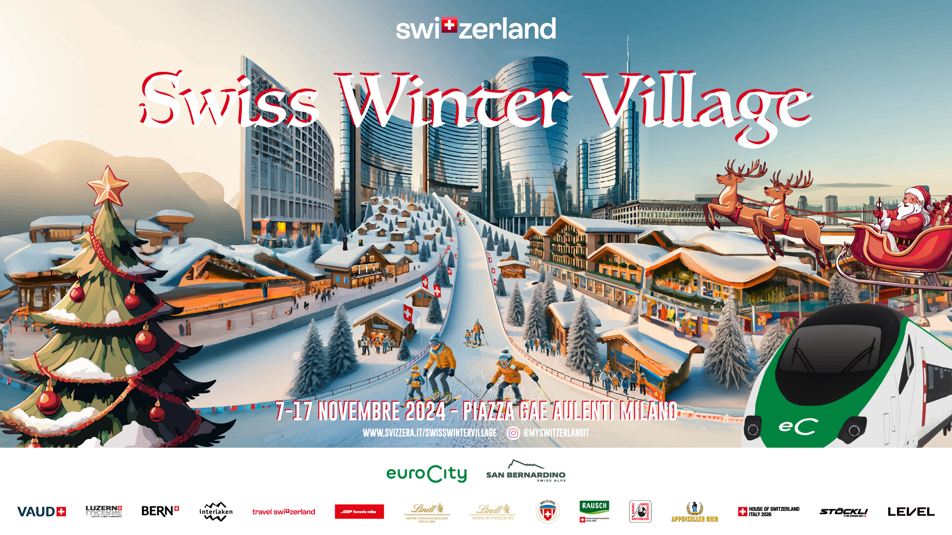 foto di Swiss Winter Village arriva in Portanuova